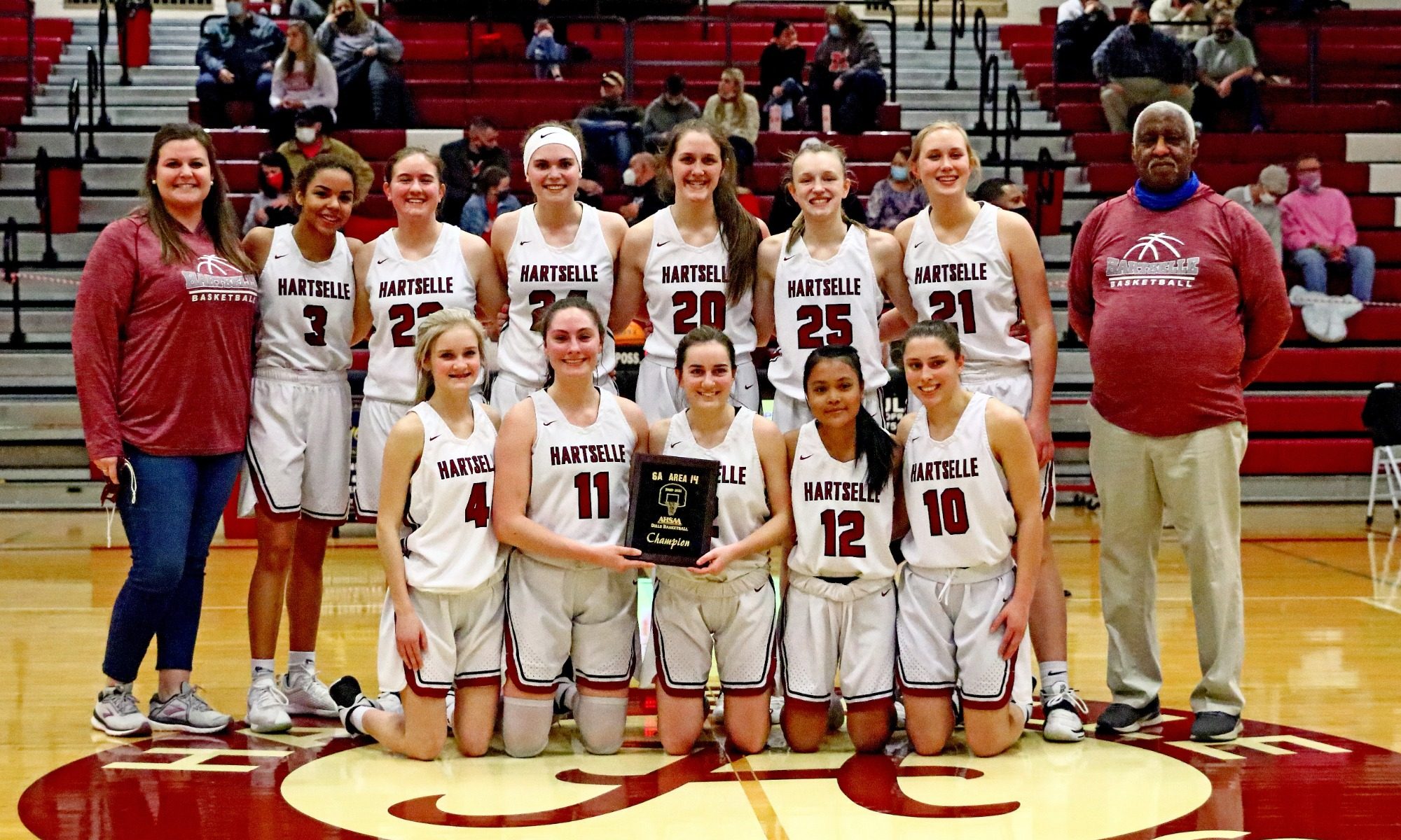 Marchbanks double-double leads Lady Tigers to area championship