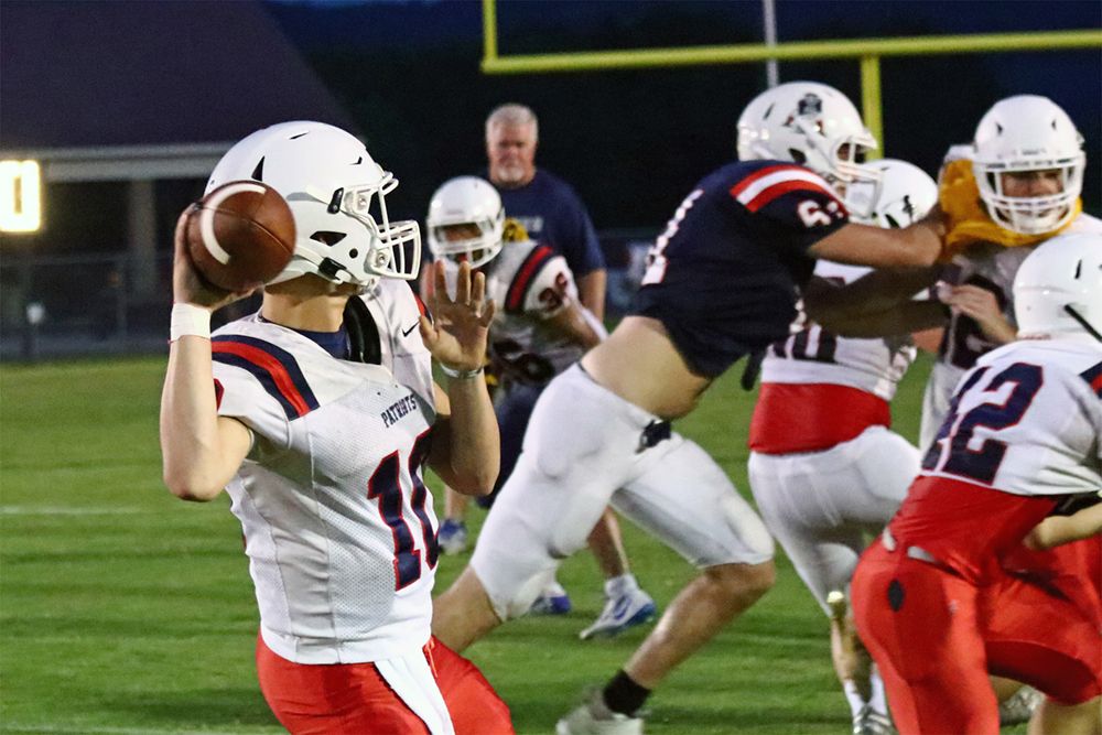 Brewer falls on road 49-7 at East Limestone
